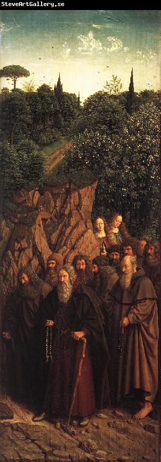 EYCK, Jan van The Holy Hermits